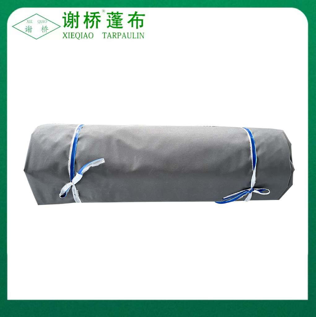 ผ้าใบกันน้ำสีเทาออกซ์ฟอร์ด