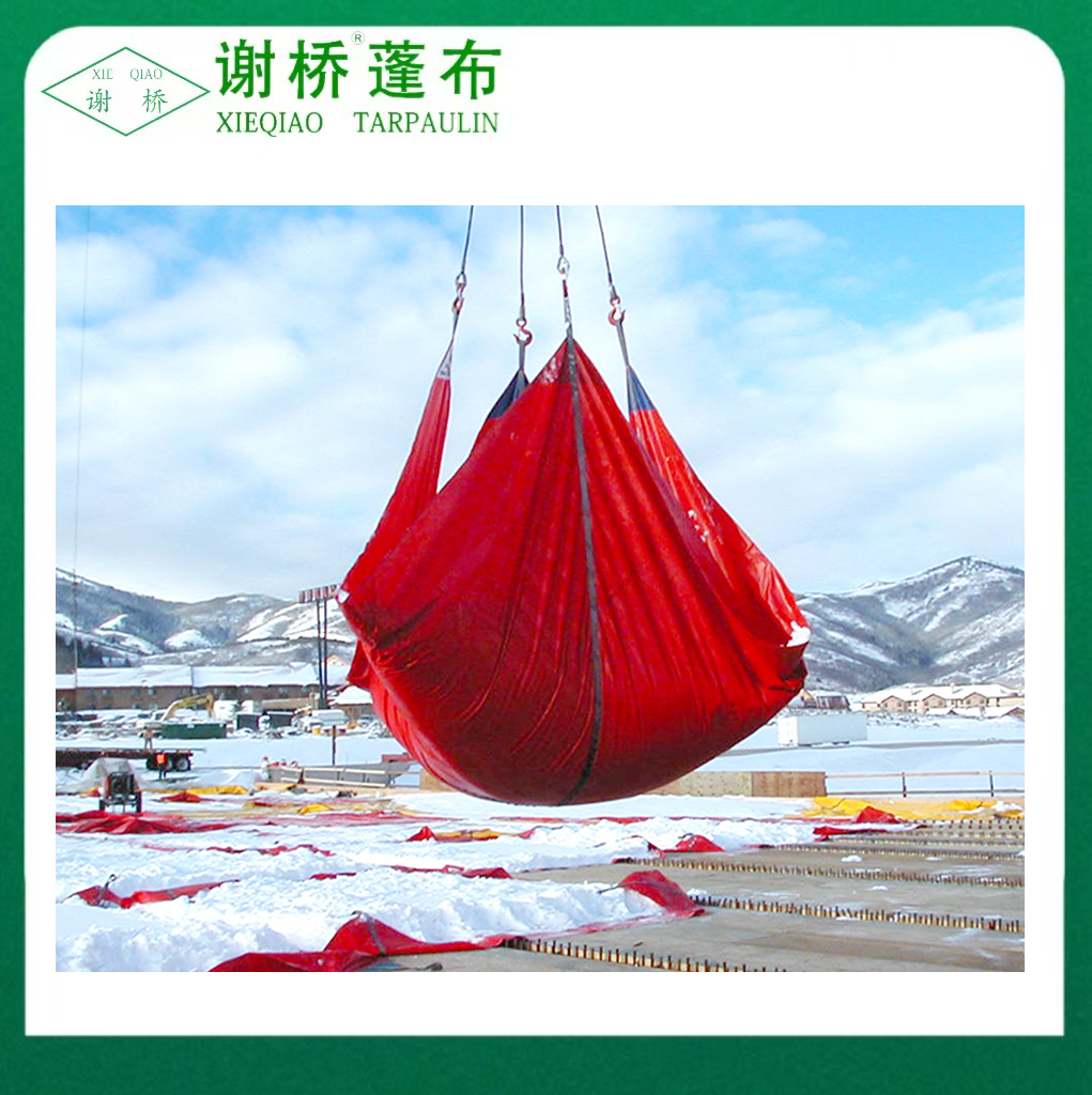 การก่อสร้างสีน้ำเงิน Snow Tarps 20 "× 20"