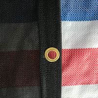 ผ้าใบกันน้ำตาข่ายสีดำ